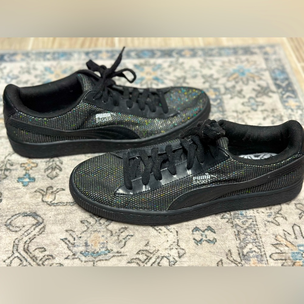 Puma sneakers with bling never worn no box women’s 9.5
